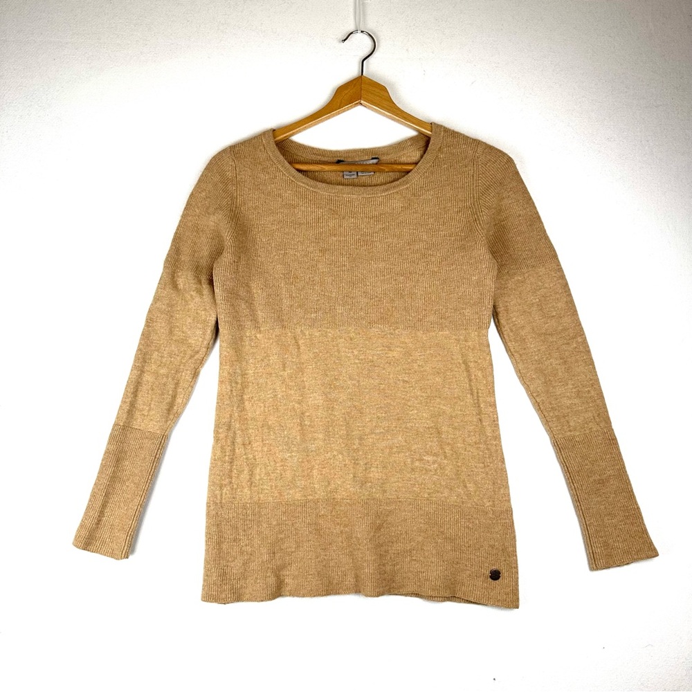Classic Crewneck Sweater in Camel